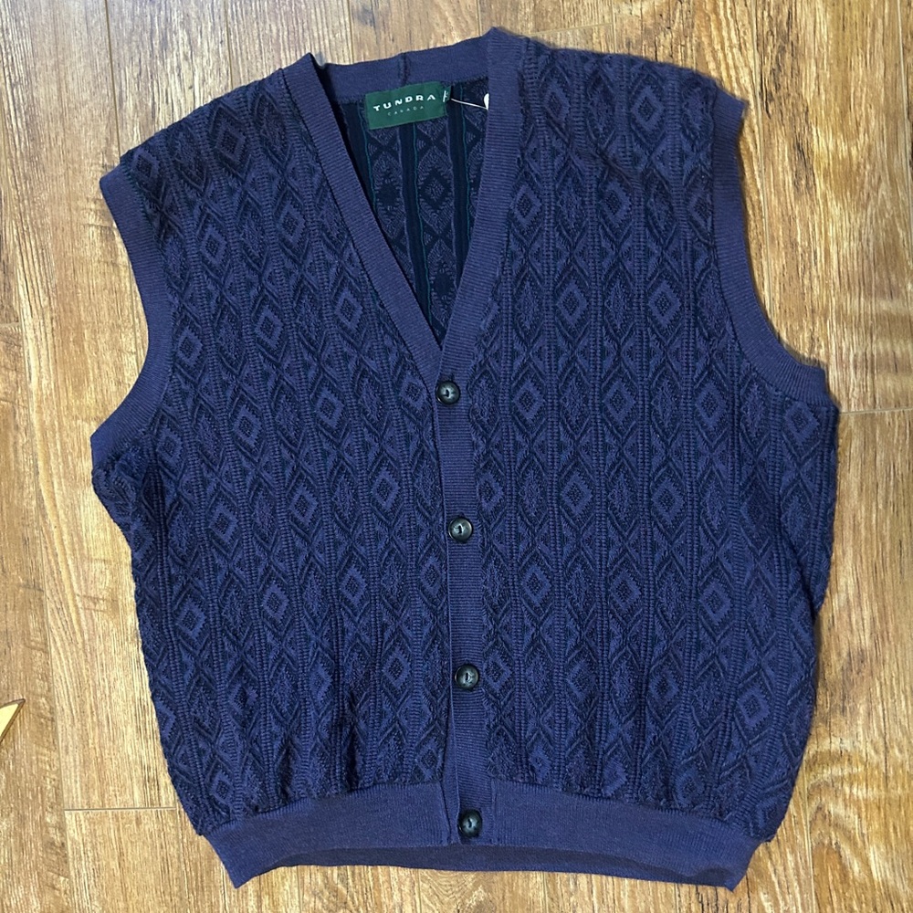 Vintage Tundra Knit Vest